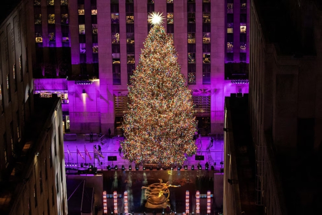 Así se elige y prepara el árbol de Navidad más icónico: el del Rockefeller Center