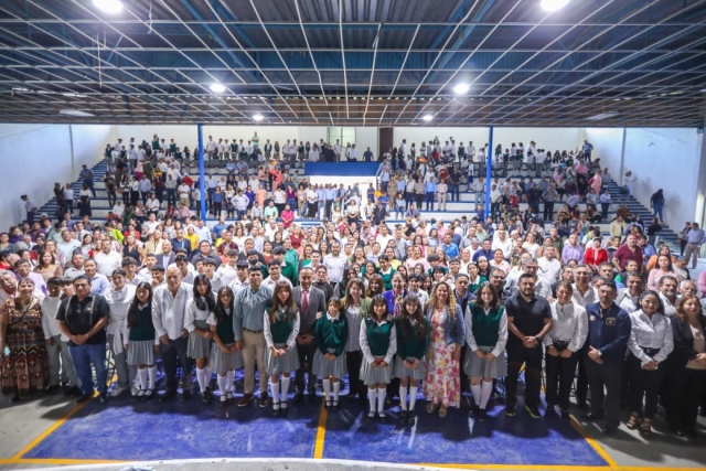 Trabaja Gobierno de Morelos para que estudiantes de secundaria se desarrollen en un ambiente sano y libre de adicciones