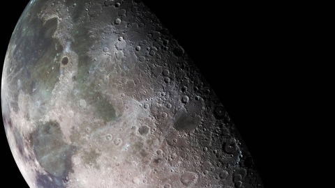 El mayor cráter de la Luna tiene 4.250 millones de años, según estudios