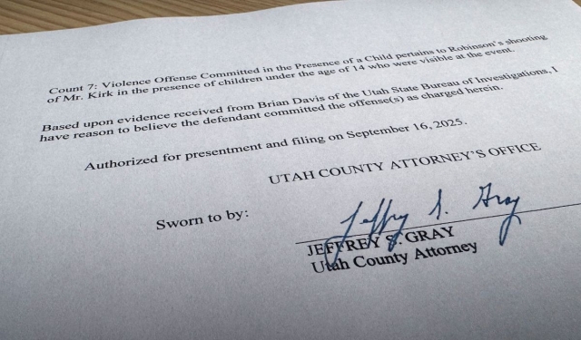 Fiscalía de Utah solicitará pena de muerte para sospechoso del asesinato de Charlie Kirk