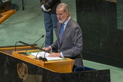 Felipe VI pide a Israel detener la masacre en Gaza