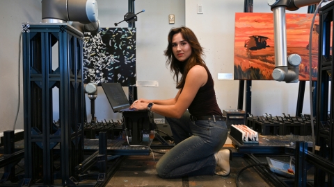 Los robots pintores: la nueva alianza entre arte e inteligencia artificial