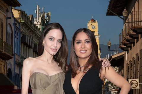 Salma Hayek y Angelina Jolie desatan furor durante su visita a Veracruz: ¿Que lugares visitaron?