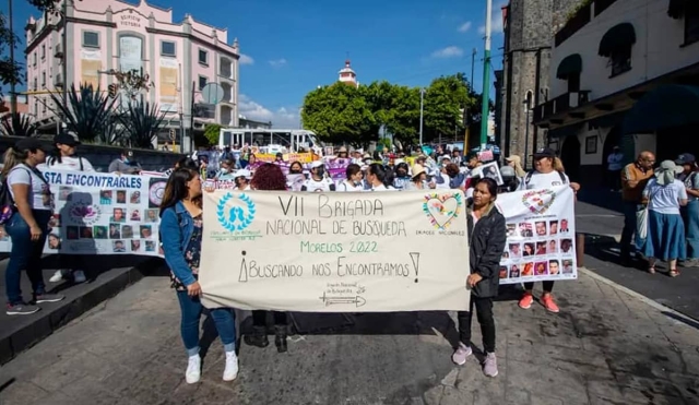 Inicia labores en Morelos la brigada nacional de búsqueda