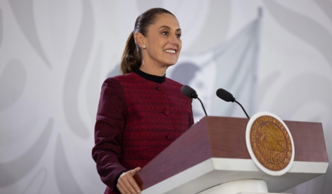 Sheinbaum celebra pago de Grupo Salinas al SAT: 'Ya no hay privilegios'