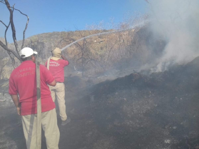 Los incendios de pastizales generalmente se registran a causa de quemas que se salen de control.