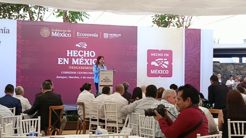 Encabeza gobernadora Margarita González Saravia presentación del relanzamiento de la marca ‘Hecho en México’