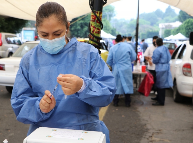 Detalla UAEM proceso en el macro centro de vacunación, del 5 al 7 de julio