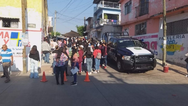 En Puente de Ixtla la jornada se realizó en medio de un dispositivo de seguridad.