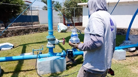 El SOAPSC realiza acciones que permitan abastecer a las colonias.