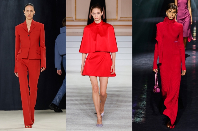 El rojo reina este otoño/invierno: Audacia, estilo y empoderamiento