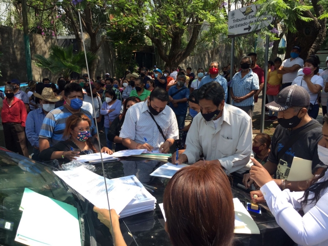 Vecinos de Xoxocotla exigen elecciones el 6 de junio