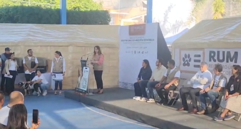 Arranca programa Registro Único de Mascotas (RUM)