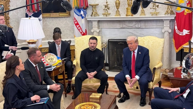Tenso encuentro entre Trump y Zelenski por la guerra en Ucrania