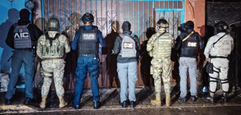 Presentan integrantes de la Mesa de Construcción de Paz y Seguridad 31 detenciones relevantes