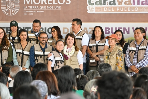 Cumplen Caravanas del Pueblo compromiso con la gente de Morelos