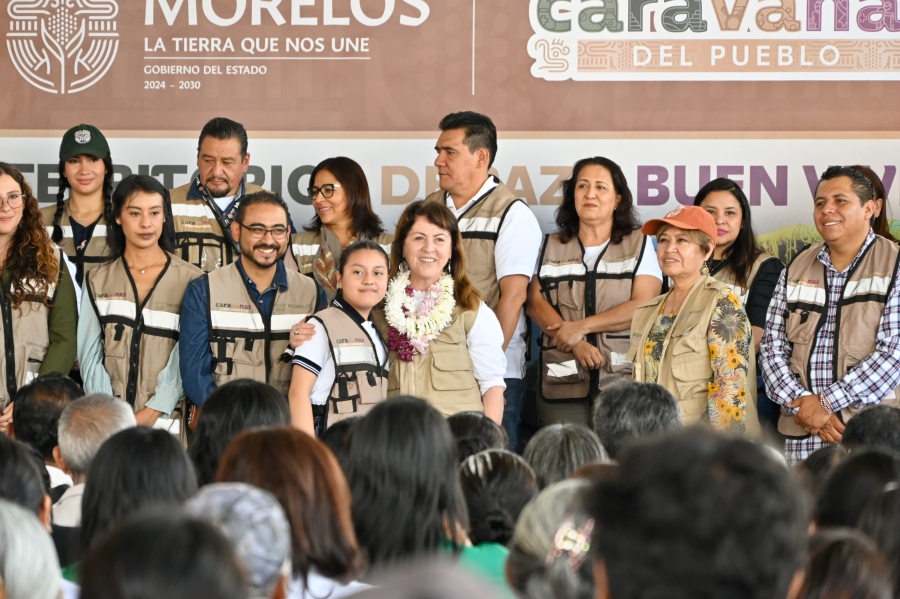 Cumplen Caravanas del Pueblo compromiso con la gente de Morelos
