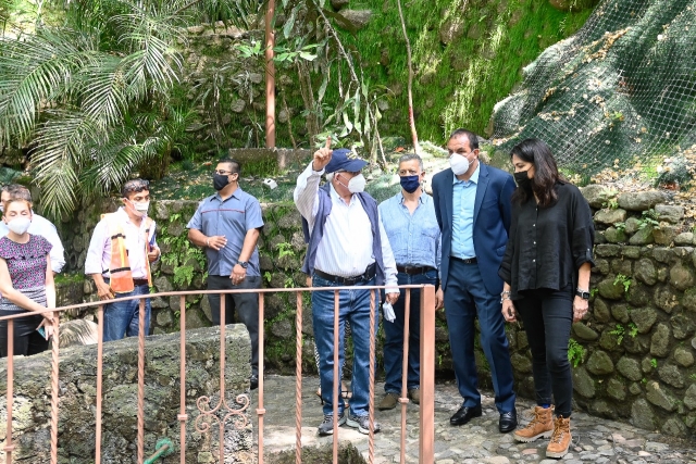 Supervisa Cuauhtémoc Blanco rehabilitación del paseo ribereño &#039;Alfonso Sandoval Camuñas&#039;