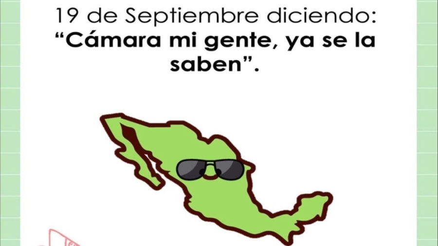 México en 'modo alerta': Difunden memes en torno al 19 de septiembre