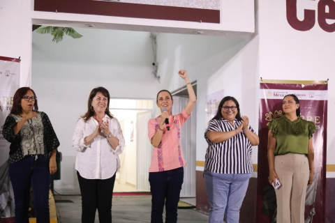 Unen esfuerzos gobernadora Margarita González Saravia y presidenta Claudia Sheinbaum para proteger a las mujeres