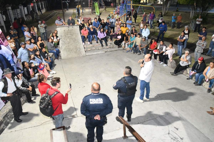 Vecinos de diversas colonias de Cuautla se han sumado a los esfuerzos para prevenir delitos.