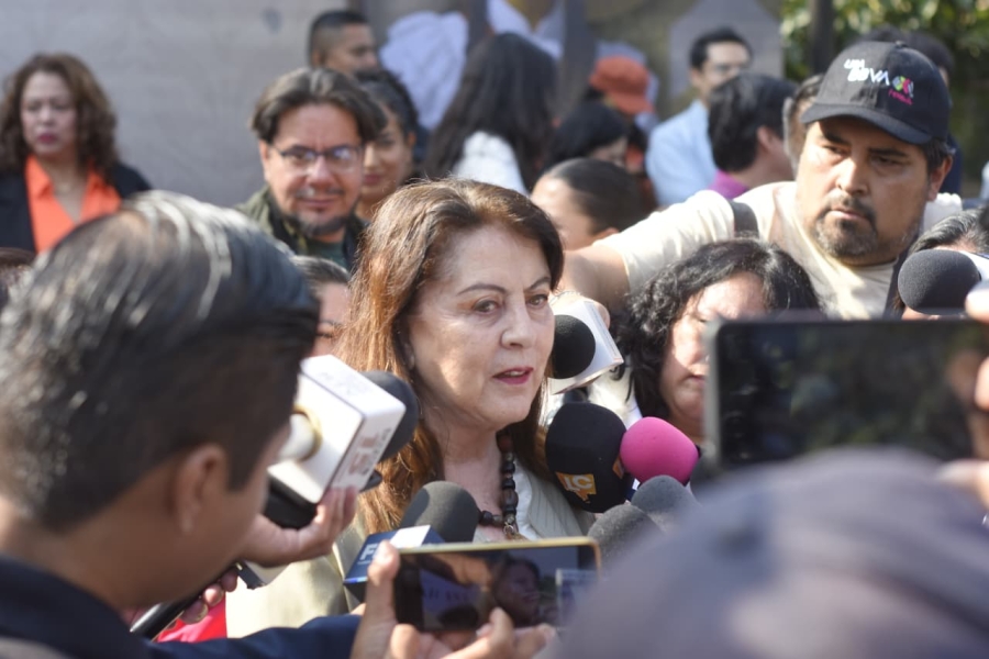 Expresa gobernadora de Morelos respaldo a la presidenta Claudia Sheinbaum, ante 'embates desde el extranjero y a nivel nacional'
