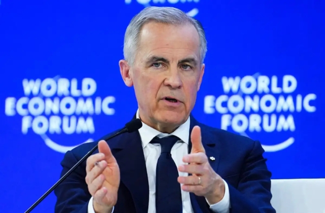 Mark Carney advierte que el mundo atraviesa una ruptura econ&oacute;mica y pol&iacute;tica