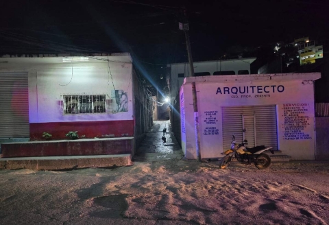 El sitio donde ocurrió la agresión.