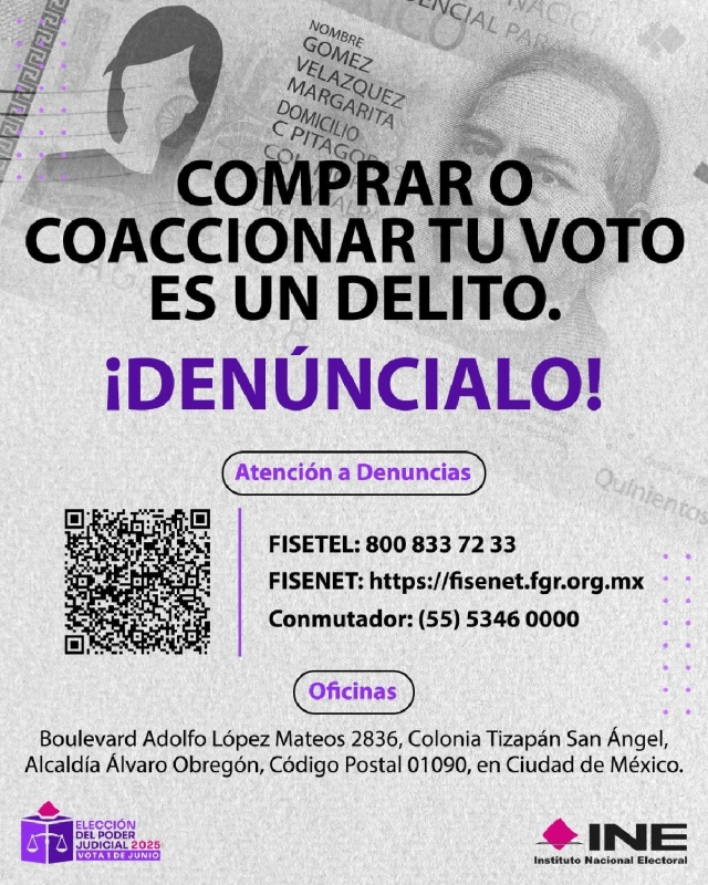 De venta de votos y “acordeones” 