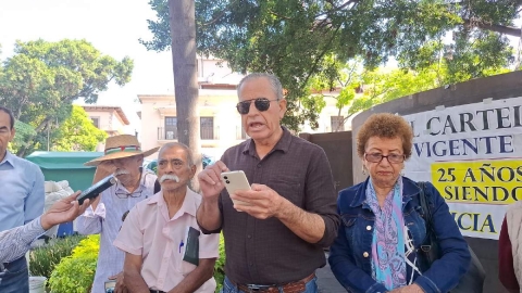 Francisco Radilla, vocero del Colectivo Cuernavaca, pidió un proceso interno sin abusos por parte de liderazgos.   