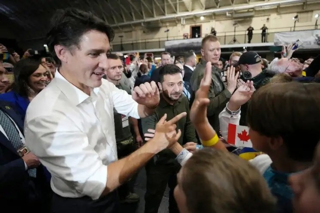 Trudeau anuncia apoyo militar y humanitario a Ucrania