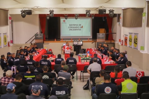 Fortalece Gobierno de Morelos formación en Sistema de Comando de Incidentes