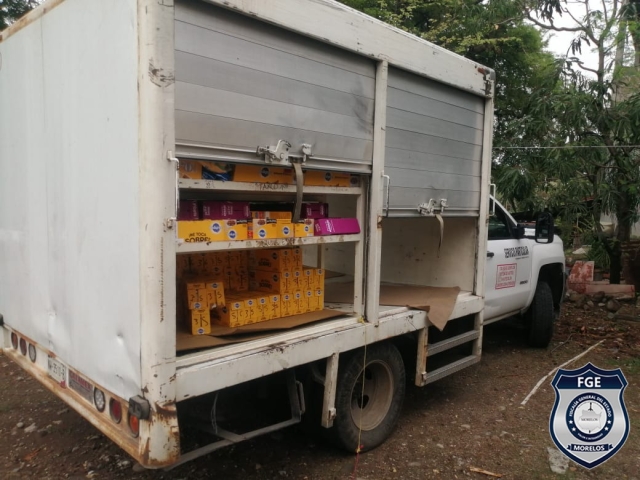 En cateo recuperan más de 233 mil pesos en alimento para mascotas robado en Amacuzac