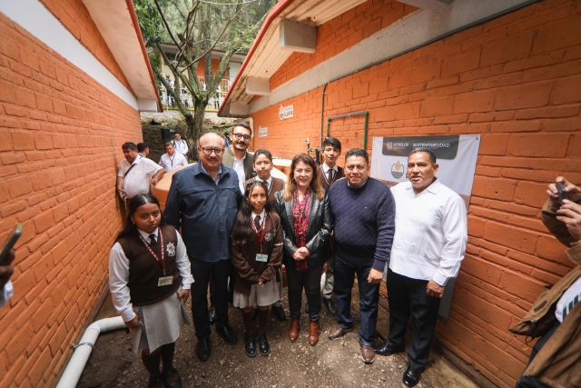 &#039;Cosecha de lluvia&#039; permitirá cubrir necesidades propias de los planteles educativos: Margarita González Saravia