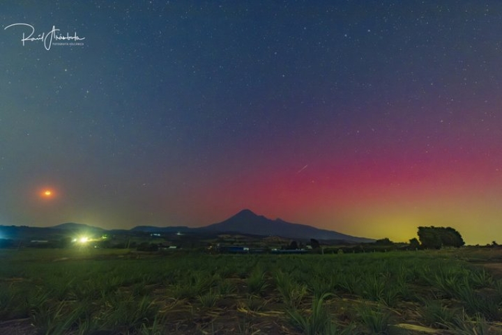 Tormenta solar provoca espectaculares auroras boreales en México | FOTOS