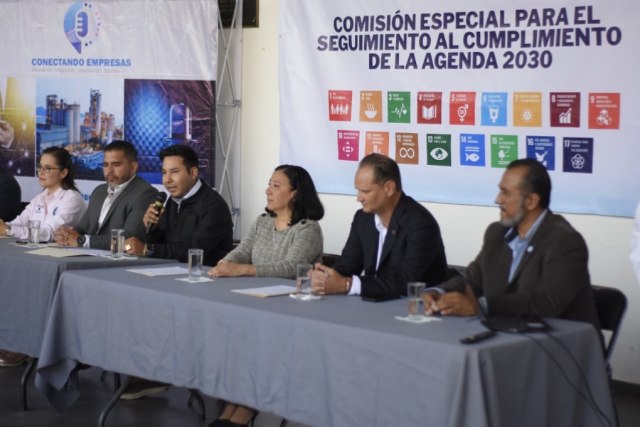 Encabeza diputado Gerardo Abarca Peña evento 'Emprendedores sostenibles: Agenda 2030 en acción'