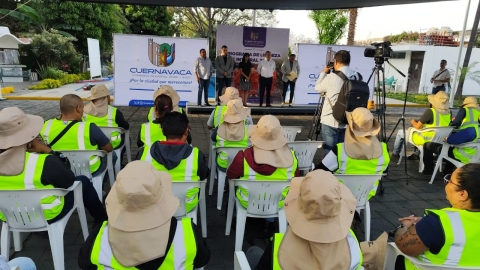 Arranca ayuntamiento programa de limpieza integral 2025, para mejorar la imagen de Cuernavaca