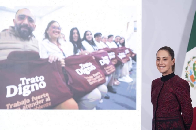 La mandataria federal destacó que con este programa ayudarán a que adultos mayores y personas con discapacidad puedan acceder a sus tratamientos sin necesidad de hacer filas.