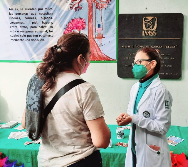 Realiza IMSS Morelos &#039;Tercera Feria de Donación de Órganos y Tejidos 2022&#039;