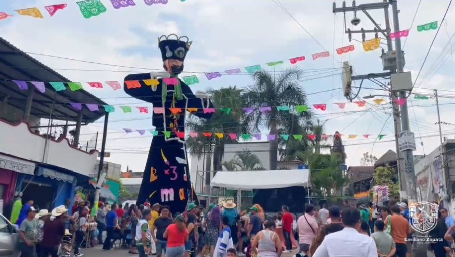 Arranca 'Carnaval 2025' en la colonia Tres de Mayo, en Emiliano Zapata