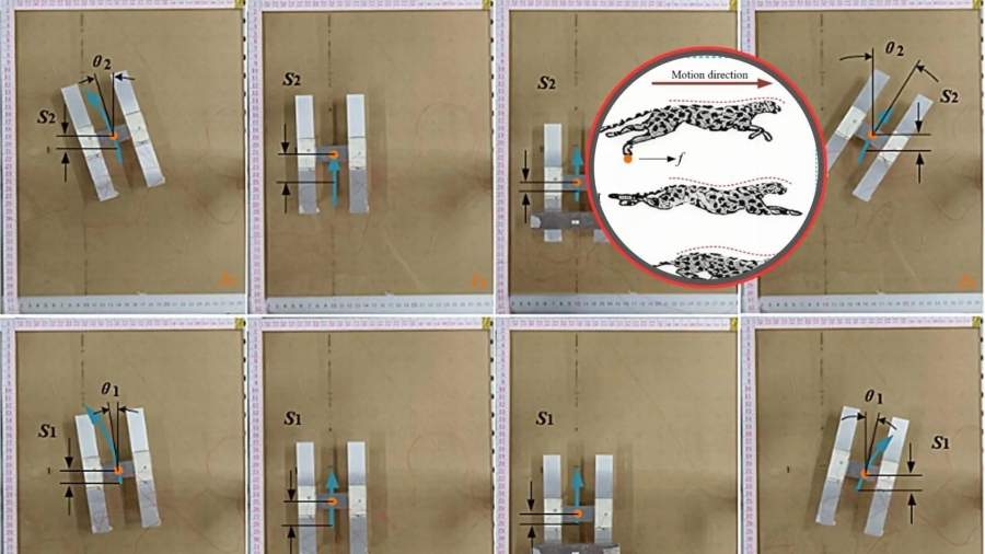 Nuevo robot en forma de H inspirado en guepardos: pequeño, ligero y veloz