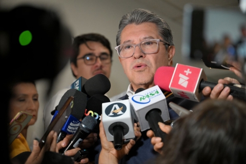 Monreal considera dif&iacute;cil que PT y PVEM cambien voto sobre reforma electoral