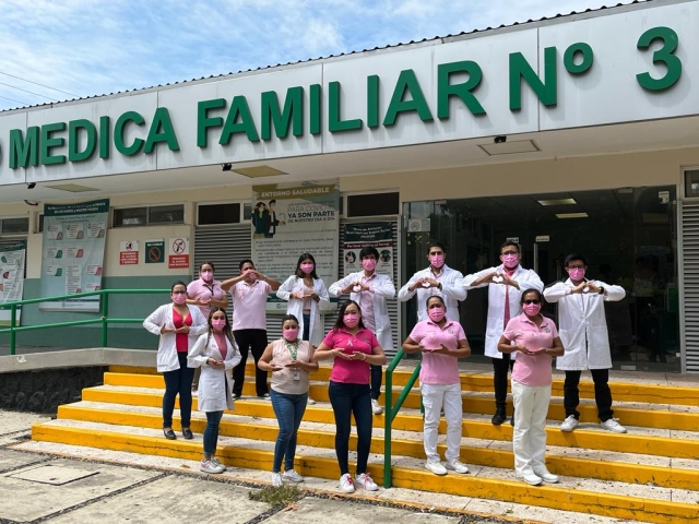 Se suma IMSS Morelos a acciones por el Día Mundial de la Lucha contra el Cáncer de Mama