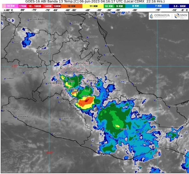 Registro de afectaciones por lluvias presentadas en Morelos: CEPCM
