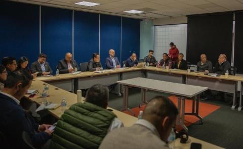 Acompa&ntilde;a gobierno del estado ante federaci&oacute;n a ejidatarios de la Siglo XXI