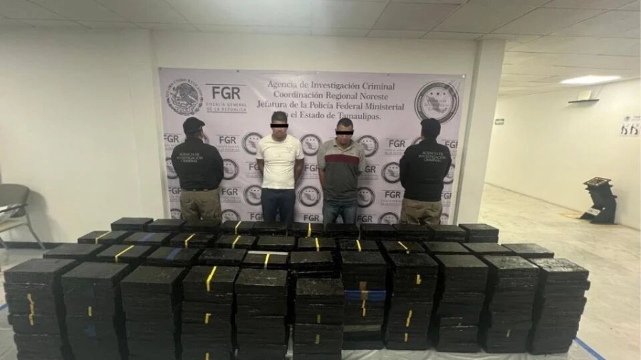 Decomisan 700 kilos de metanfetamina en cajas de tostadas en Tamaulipas