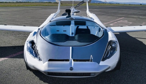 AirCar: el sorprendente auto volador que parece sacado de una película de ciencia ficción