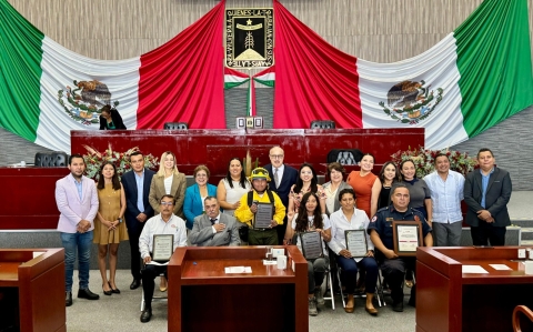 Entrega Congreso el Reconocimiento al Mérito Forestal en el estado de Morelos 2025