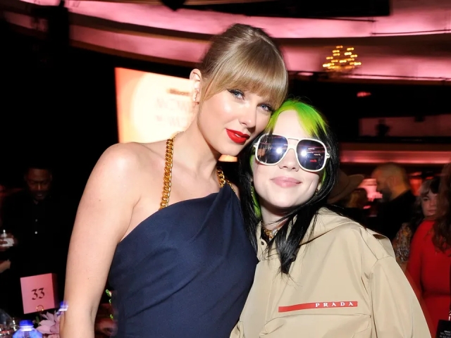 Billie Eilish y Taylor Swift compiten por el número 1 en la lista de Billboard