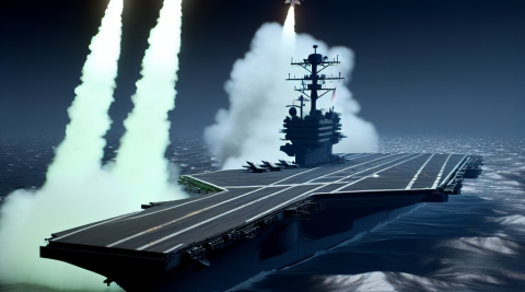 Hutíes bombardean barcos de guerra de Estados Unidos tras ataques en Yemen